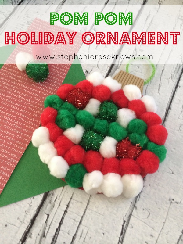 Pom Pom Ornament